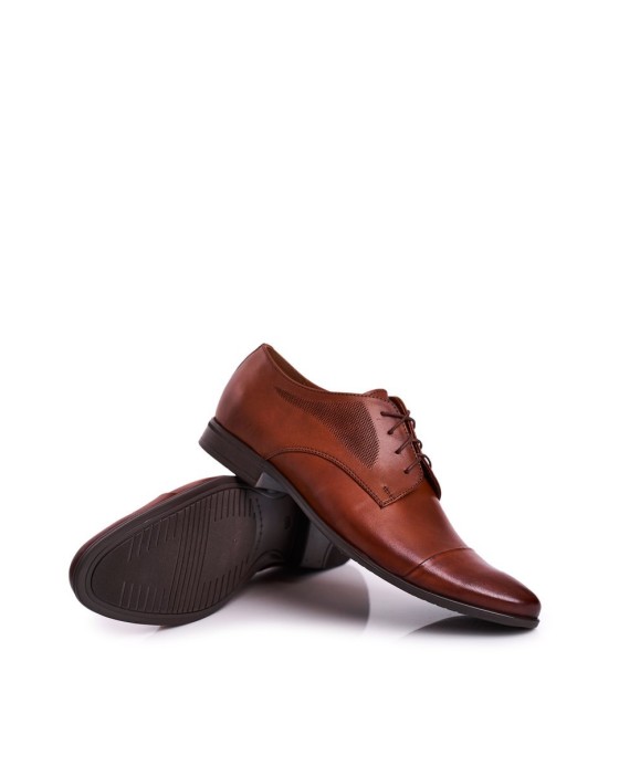 Moški usnjeni čevlji Bednarek 805 Brown