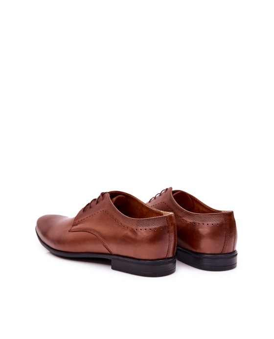 Elegantni usnjeni čevlji Bednarek 724 Brown
